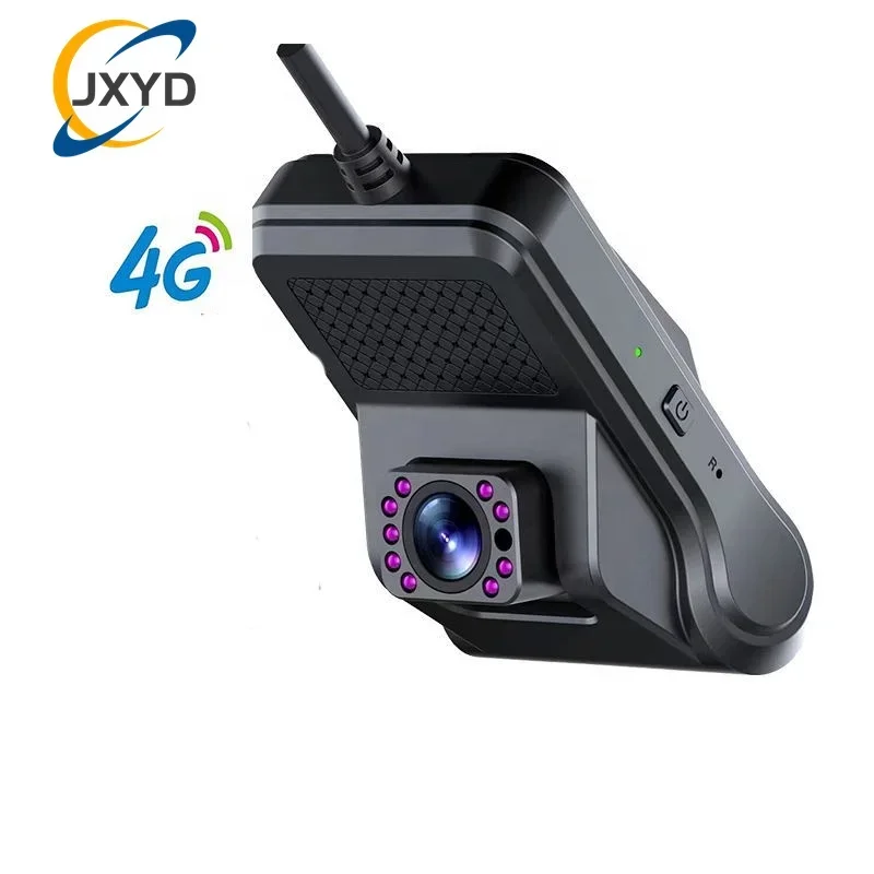 JX16 4G Wifi Hotpot AI dashcam fleet tracking Fleet dash cam Video with GPS tracker mirror dashcam With Tracking Platform