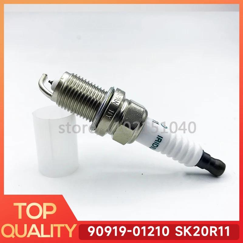 4pcs SK20R11 90919-01210 Iridium spark plugs for Toyota Scion Camry RAV4 Tundra Lexus 4.7L/V8 9091901210 Auto Part