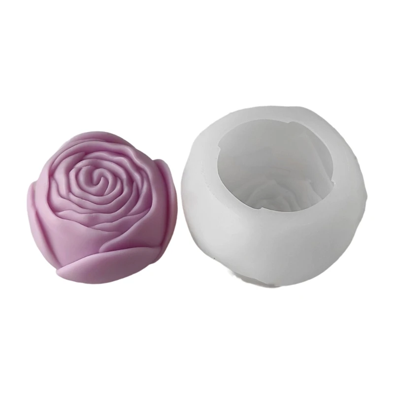 

C1FC Realistic Flower Display Charm Silicone Mold For Unique And Soap Designs