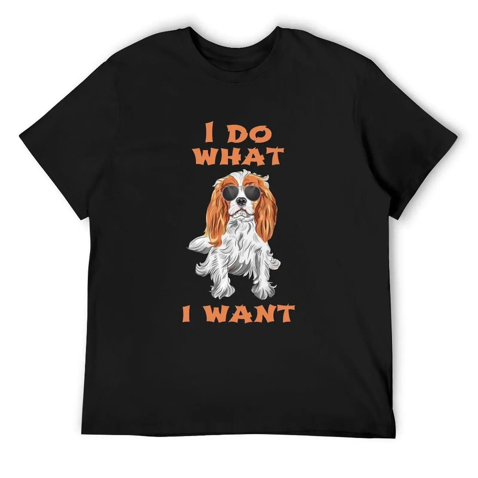 I Do What I Want Cavalier King Charles Spaniel T-Shirt oversized graphic tee aesthetic clothes mens designer t shirt