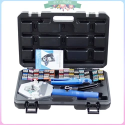 Portable Car Air-Conditioning Pipe Pressing Machine Manual Hydraulic Hose Repairing Air-Conditioning Pipe Crimping Tool