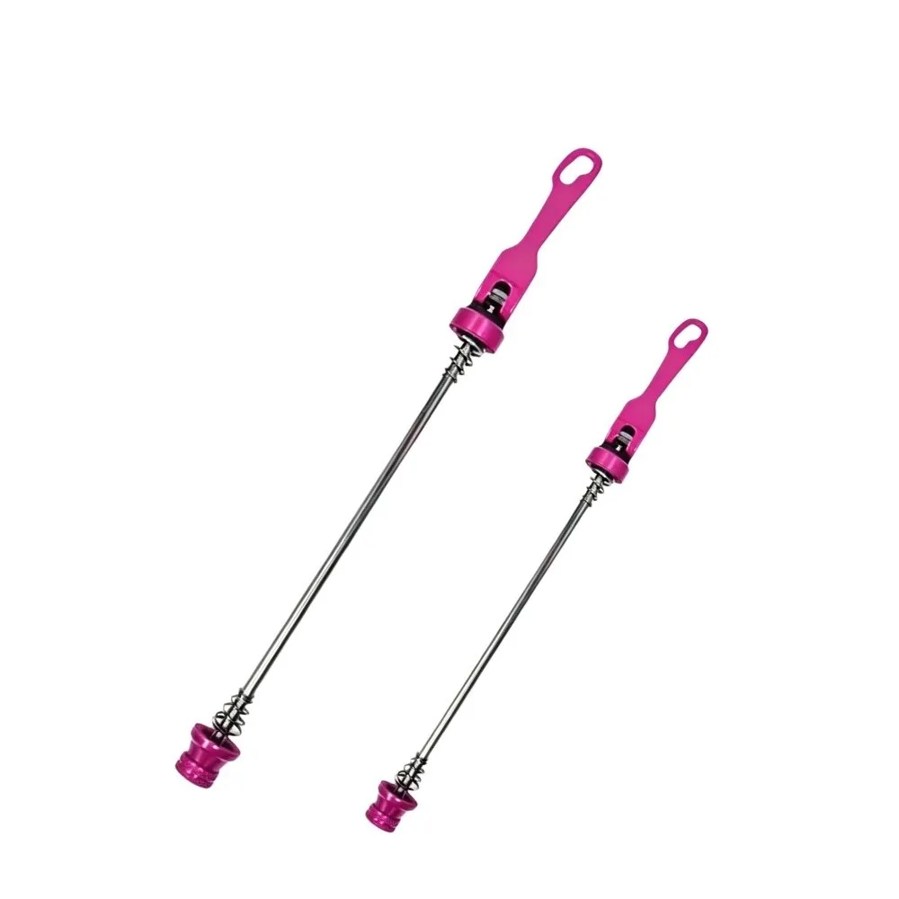 Aluminum Alloy Bike Quick Release Skewers TA End Cap 100mm Front Bicycle Hub Skewers 135mm Rear Lever Axle Bike Bolt Hub Skewers