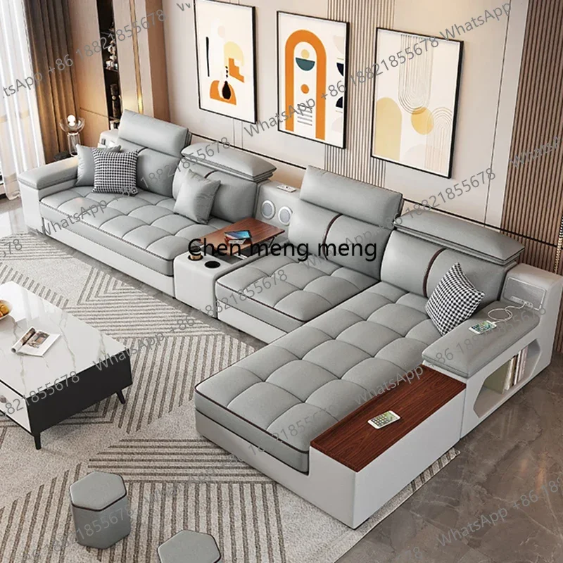 Minimalist Multifunction Sofa Waterproof Pillow Living Room Couple Sofa Ajustable Articulos Luxury Divano Postmodern Furniture