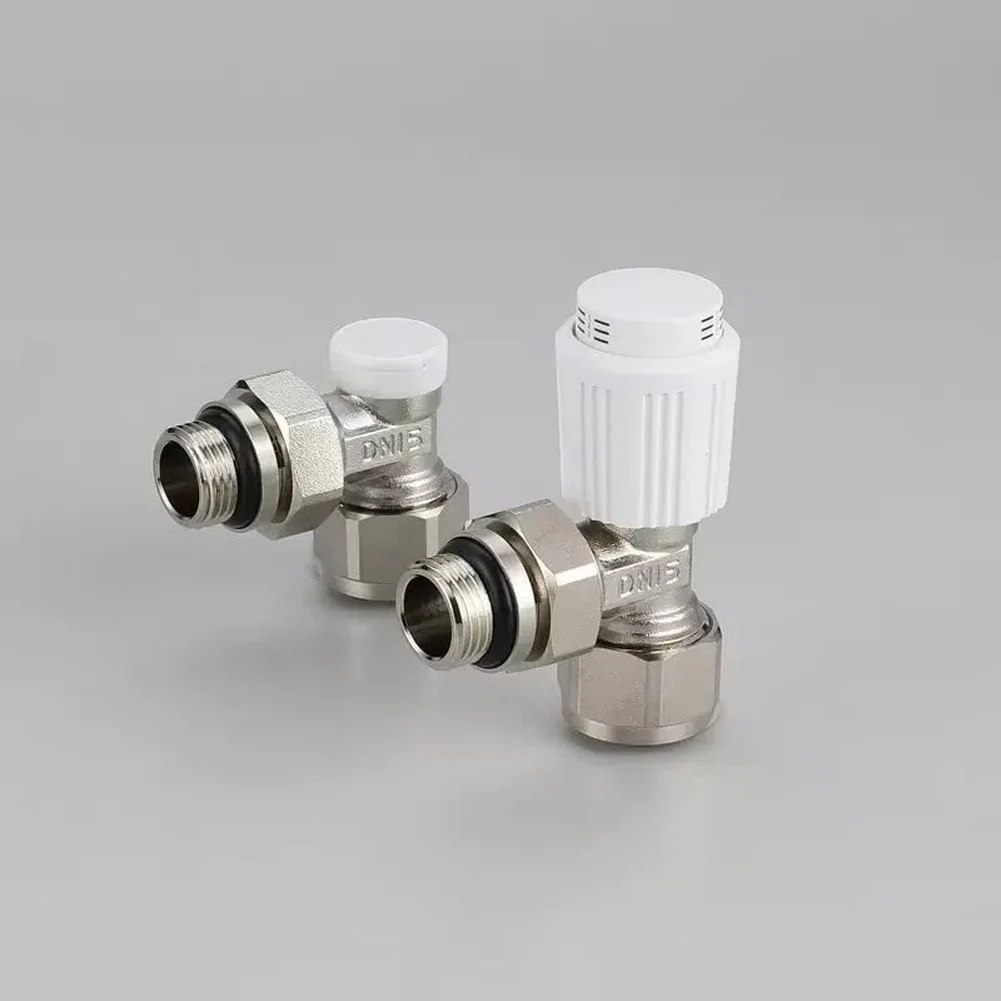 4/10 Pack Temperature Control Knob With Digital Display For Heating Radiator Valves Manual Adjustment Handwheel