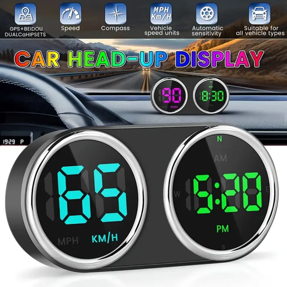 Black Over-speed Alarm Dashboard Speed Tracking Device Real Data Monitoring User-friendly Installation Broad Compatibility