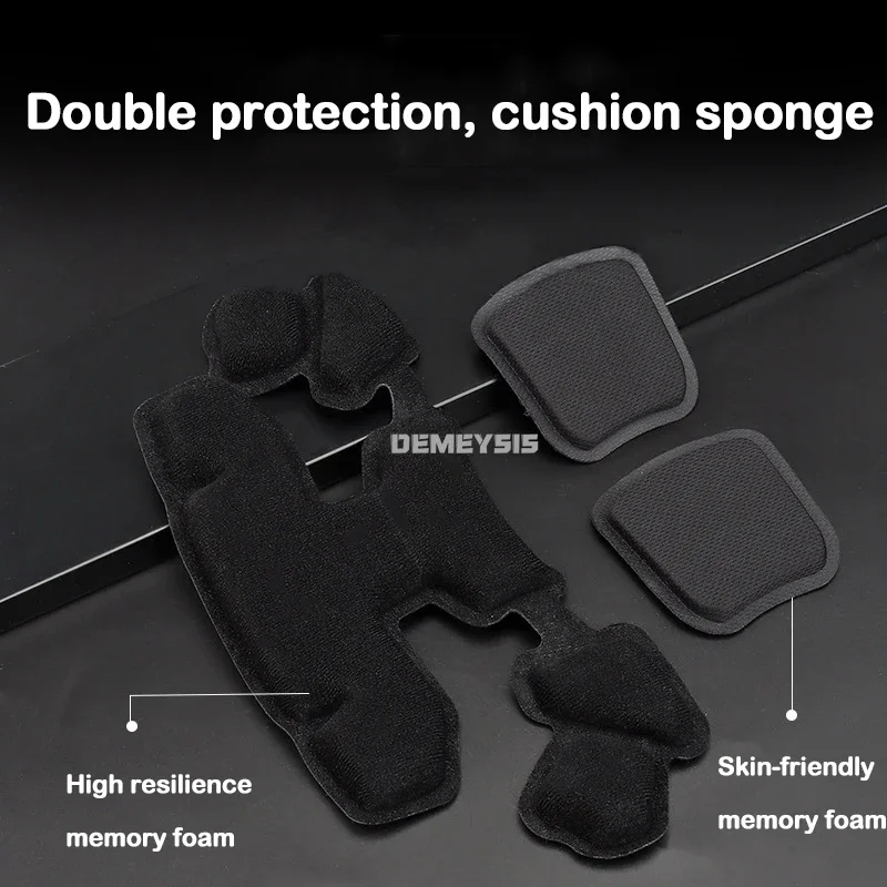 Tactical Helmet Soft Cushion Pad Set Shooting FAST Helmet Double-Layer Inner Pad Comfortable Pads Helmet Accessories