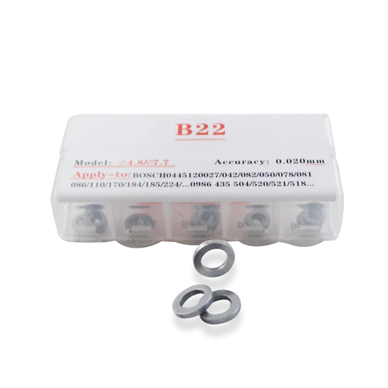 

Ремкомплект для регулировки дизельных форсунок Common Rail B22: регулировочные прокладки для 0445120027/042/082/050/078/081/086
