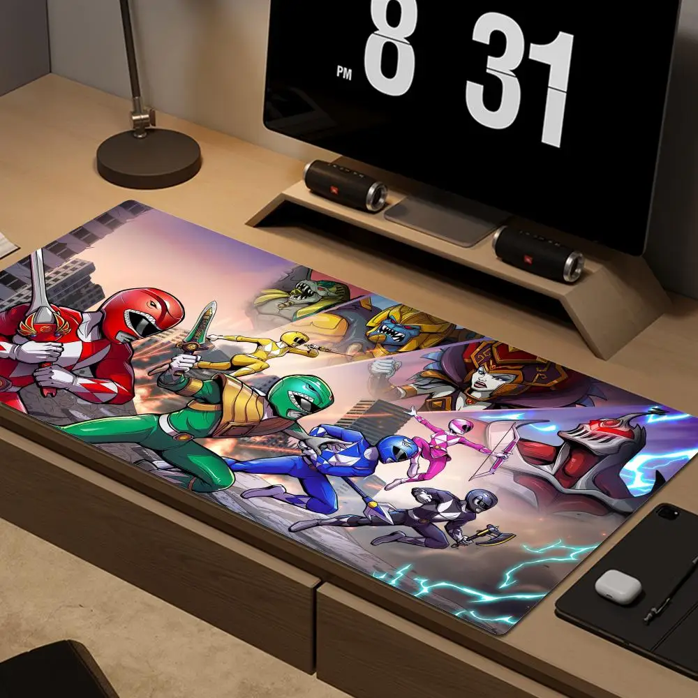 P-Power Cool R-Rangers Mousepad Computer Laptop Gamer Pad PC Gaming Accessories Desk Mats