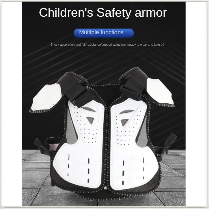 Motorcycle Children's Safety Armor Male Female Children's Skateboarding Sports Protective Gear Cycling Knee and Elbow Protection