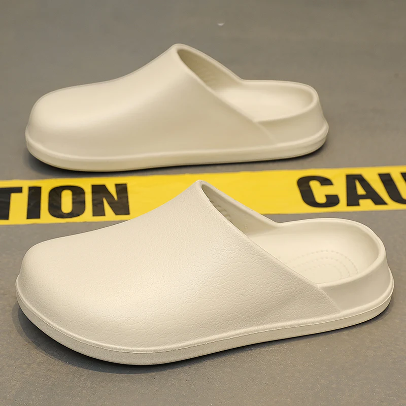 

Модные мужские тапочки Нескользящие износостойкие мужские туфли на толстой подошве Сверхмягкие и удобные мужские Тапочки