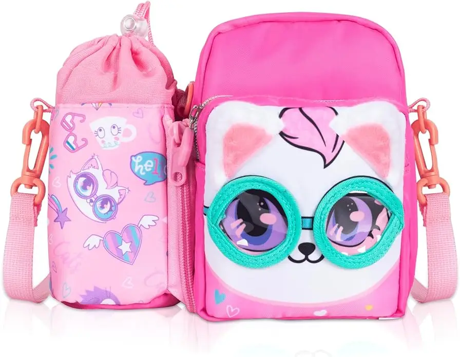 Children's water bottle bag elementary school water bottle bag, crossbody bag water bottle bag children's cartoon outdoor baby