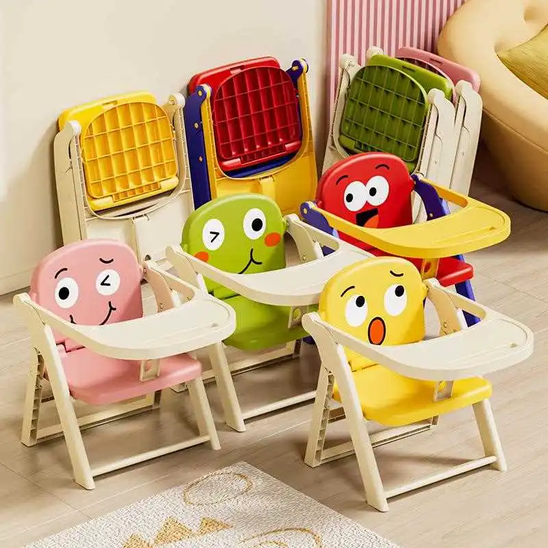 siege-rehausseur-pour-bebe-chaise-d'apprentissage-pour-les-repas-table-a-manger-pliable-mobilier-de-loisirs-d'exterieur-chaise-a-dossier-bas-en-plastique