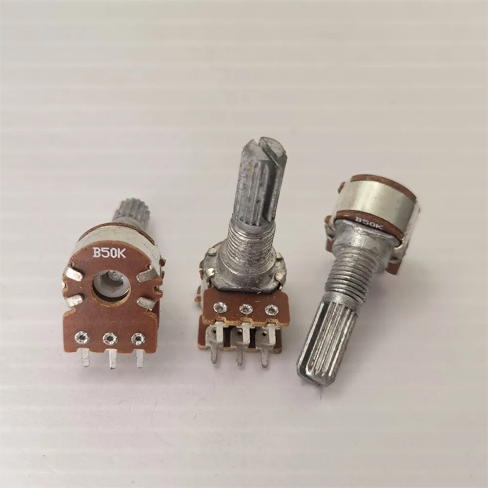 

Оригинальный новый 100% двойной потенциометр RK125G B50K, длина ручки 20 мм (ПЕРЕКЛЮЧАТЕЛЬ)