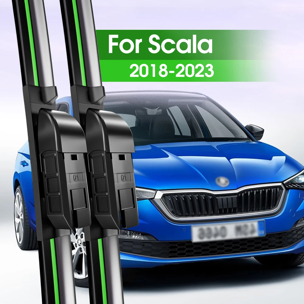 

2pcs Front Windshield Wiper Blades For Skoda Scala 2018-2023 2019 2020 2021 2022 Windscreen Window Accessories