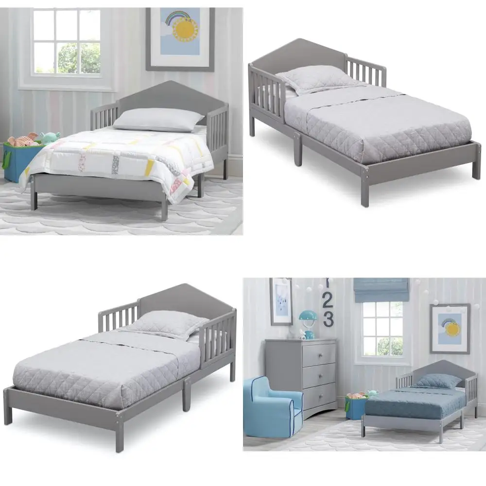 

Greenguard Gold Toddler Bed - Grey, Children's Homestead Style