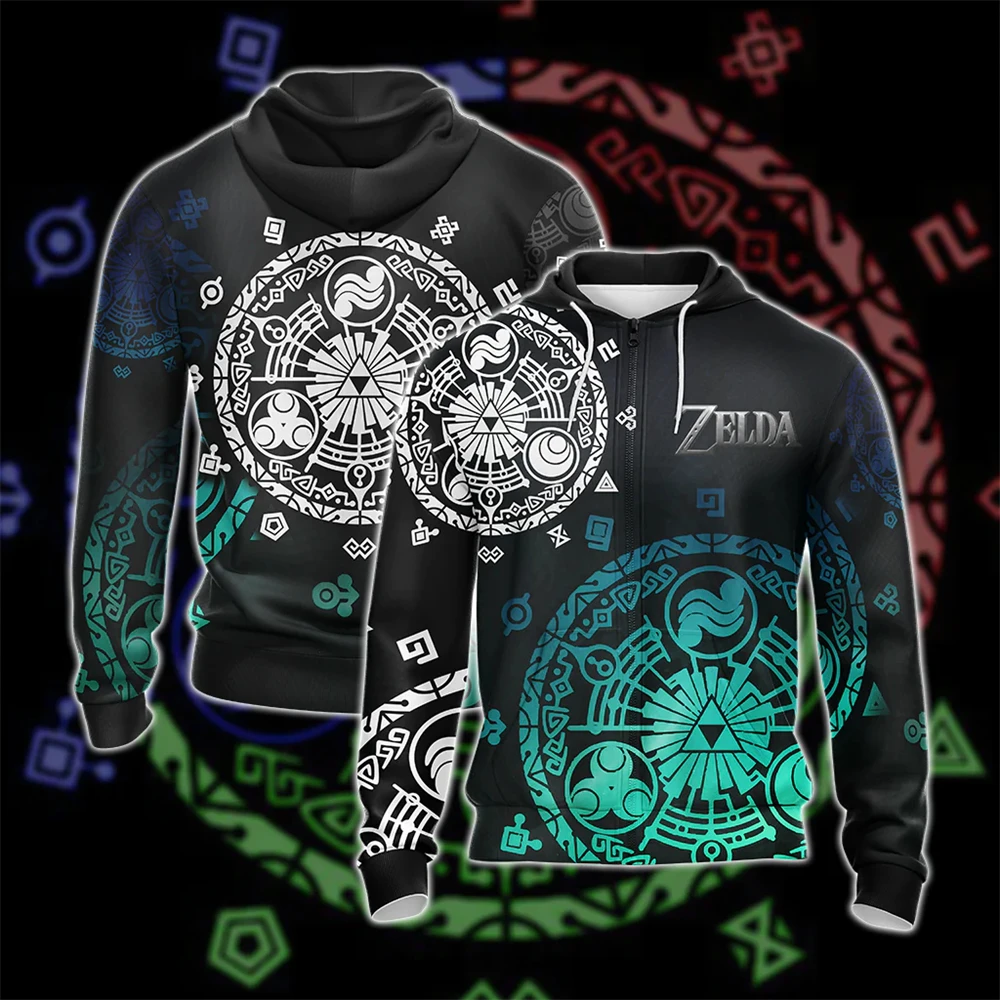 The Legend Of Zelda - The Gate Of Time Symbol Unisex 3D T-shirt Mens Shorts And Top Tracksuit Men Track Suits For Boys