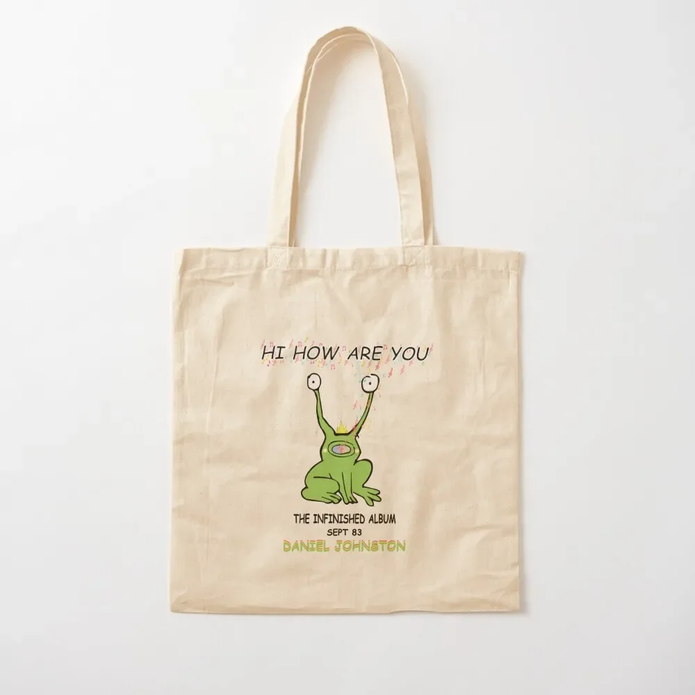 

Hi How Are You Daniel Jhonston Colored Tote Bag cute pouch bag Gift bags Shopper handbag shopping cart bags Bag