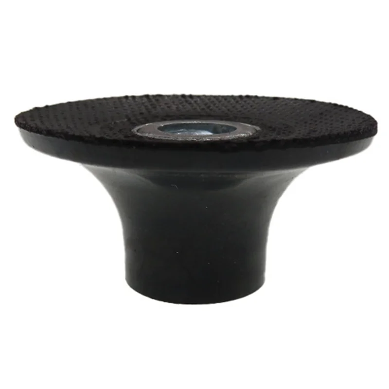 

A24F-Black Torque Lock Rubber Spiral Tray Sanding Disc Metal Sand Disc Grinding Disc