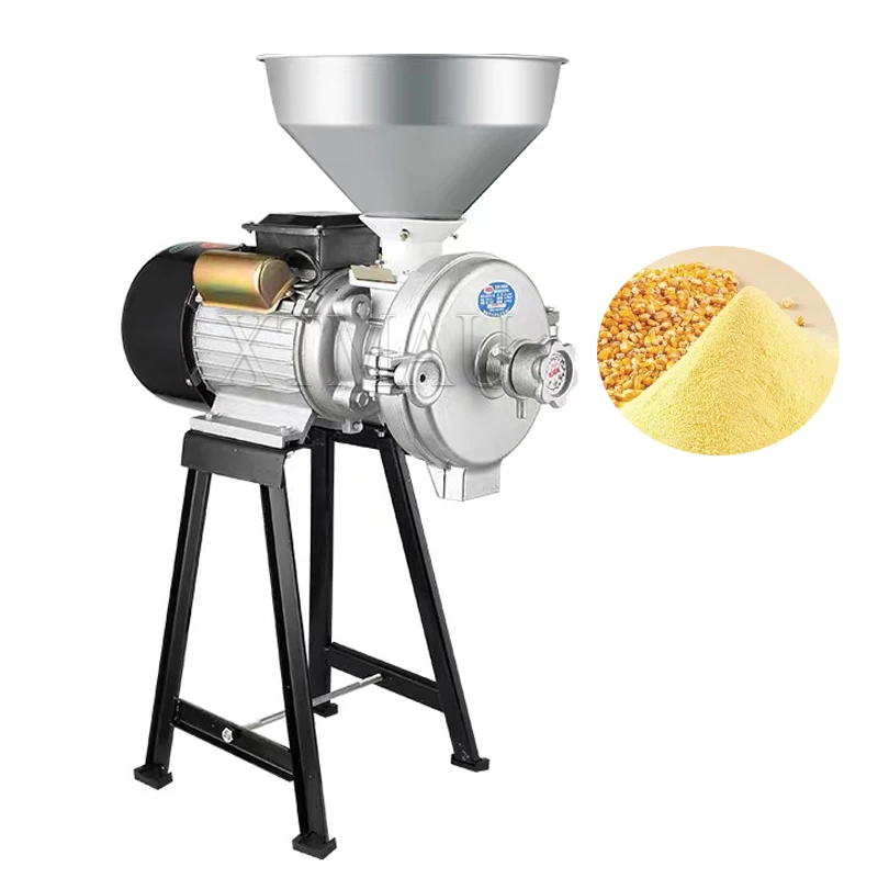 Commercial Corn Grinder Pellets Wheat Milling Machine Flour Mill Pulverizer Cereal Grain Crushing And Refining Machine