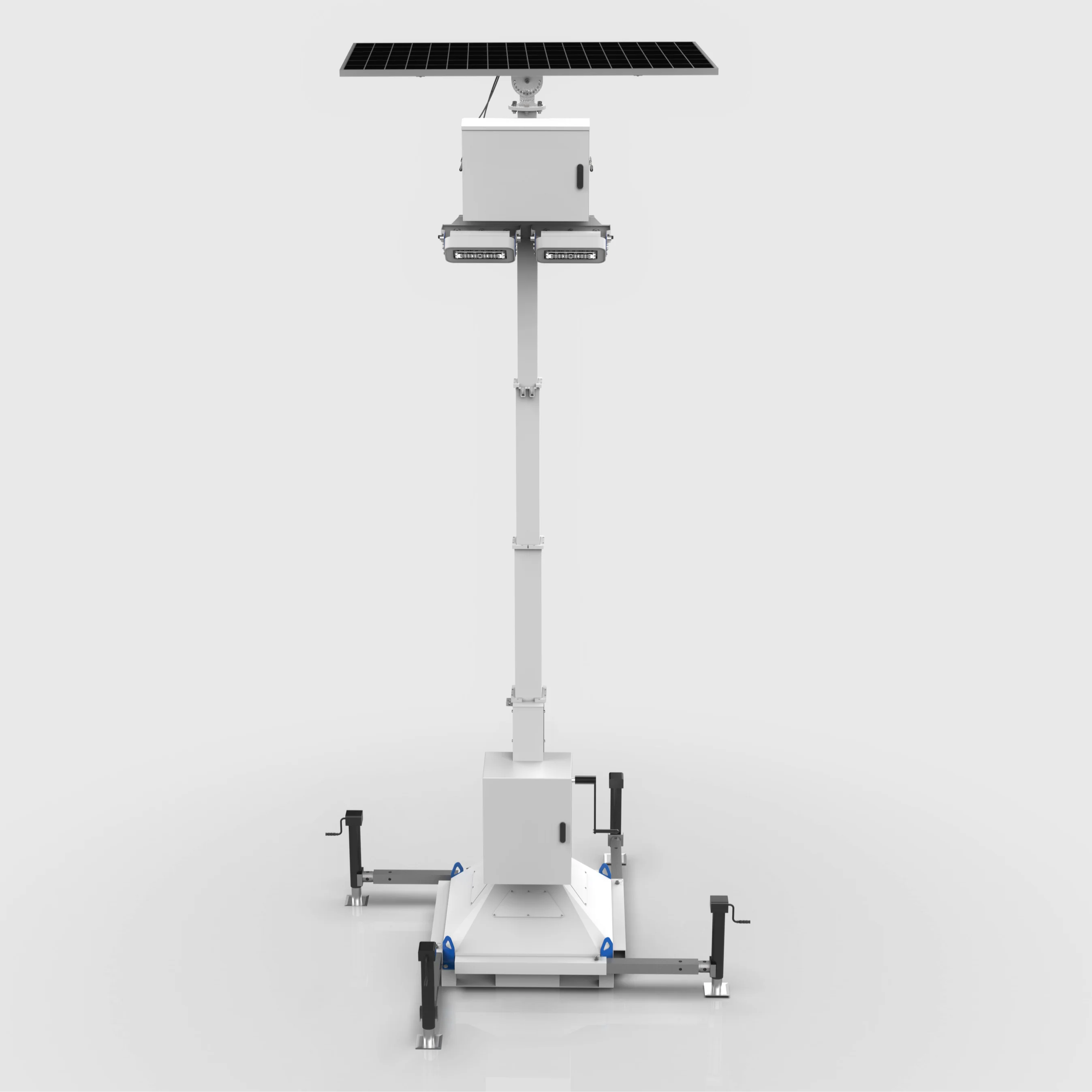 Portable Mini Waterproof Security Surveillance for Parking Lot Temporary Monitoring Lighting Solutions Solar System