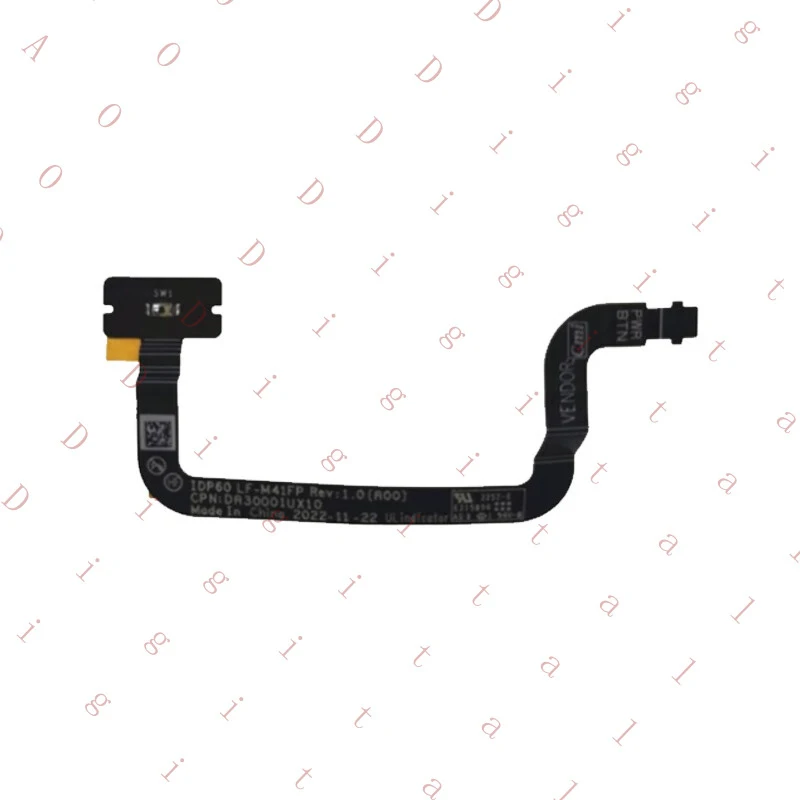 WW For Dell Alien x16 R1 X16 Power On Key Power Board On/Off Button MJV7H 0MJV7H