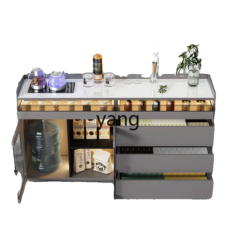 lmm high-value desktop tea bar machine household small desktop living room integrated Chinese automatic water supply