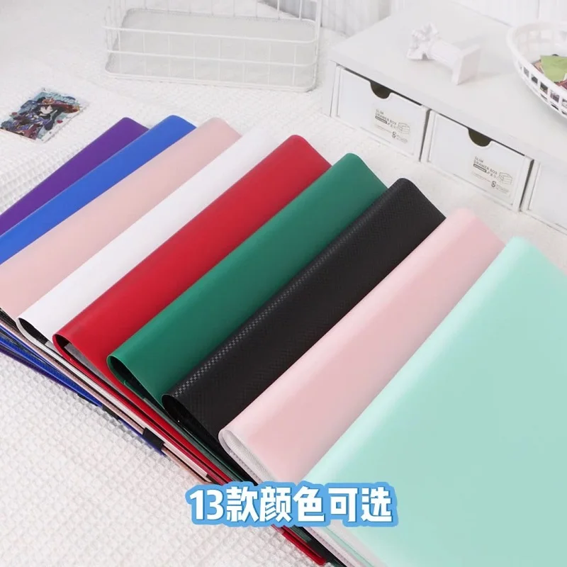 Nine-Grid Photo Album Durable PP Card Holder  Game Cards Collectibles Stylish Weave Design Storage Album Memorabilia Collection