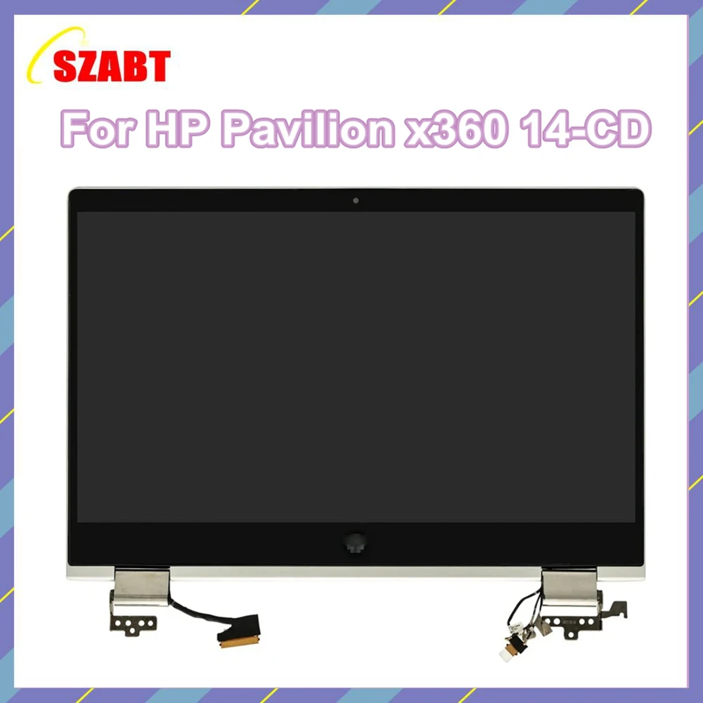 14 Inch Touch Screen For HP Pavilion x360 14-CD 14M-CD0001DX 14T-CD000 L18192-001 Touch Screen Digitizer Complete Assembly