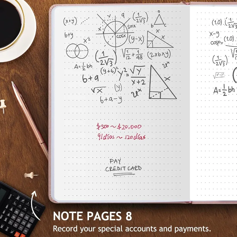 Accounting Ledger Book for Small Business Financial Tracking and Personal Finance Management Columnar Format with Columns for I