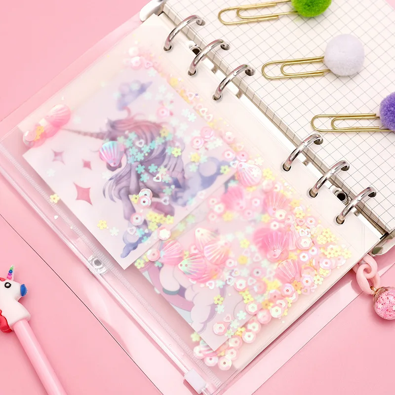 Imagem -04 - Kawaii Pocket Planner Notebook para Meninas Diário Sketchbook Diário Cadernos Bonitos Papelaria Escola Material de Escritório