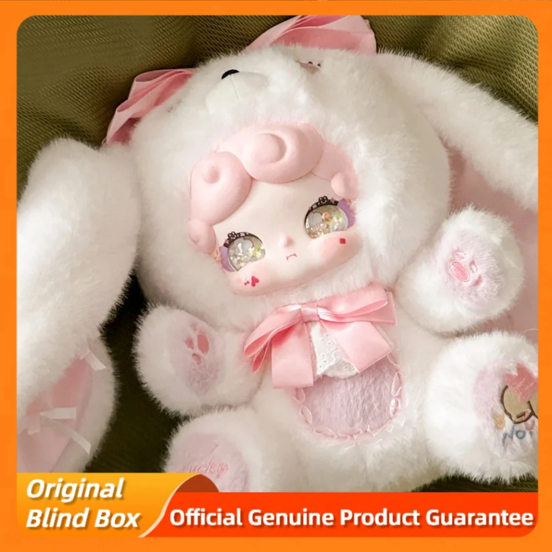 

Genuine Luckydeernai Sweet Tea Little Rabbit 600% Blind Box Big Vinyl Plush Doll Home Decoration Ornaments Mystery Box Toys Gift