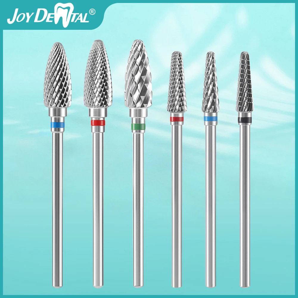 1PC Dental HP Tungsten Carbide Lab Burs HP 2.35mm Dental Lab Drill Extensive Cut Dental Burs Drill AZDENT