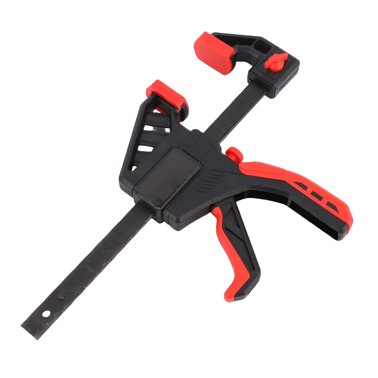 Stangenklemme, 6-Zoll-Auslöser, robuster F-Klemmverteiler mit 150 Pfund Lastbegrenzung für Holzbearbeitung, Zimmerei, Holzbearbeitung, Stangenklemme