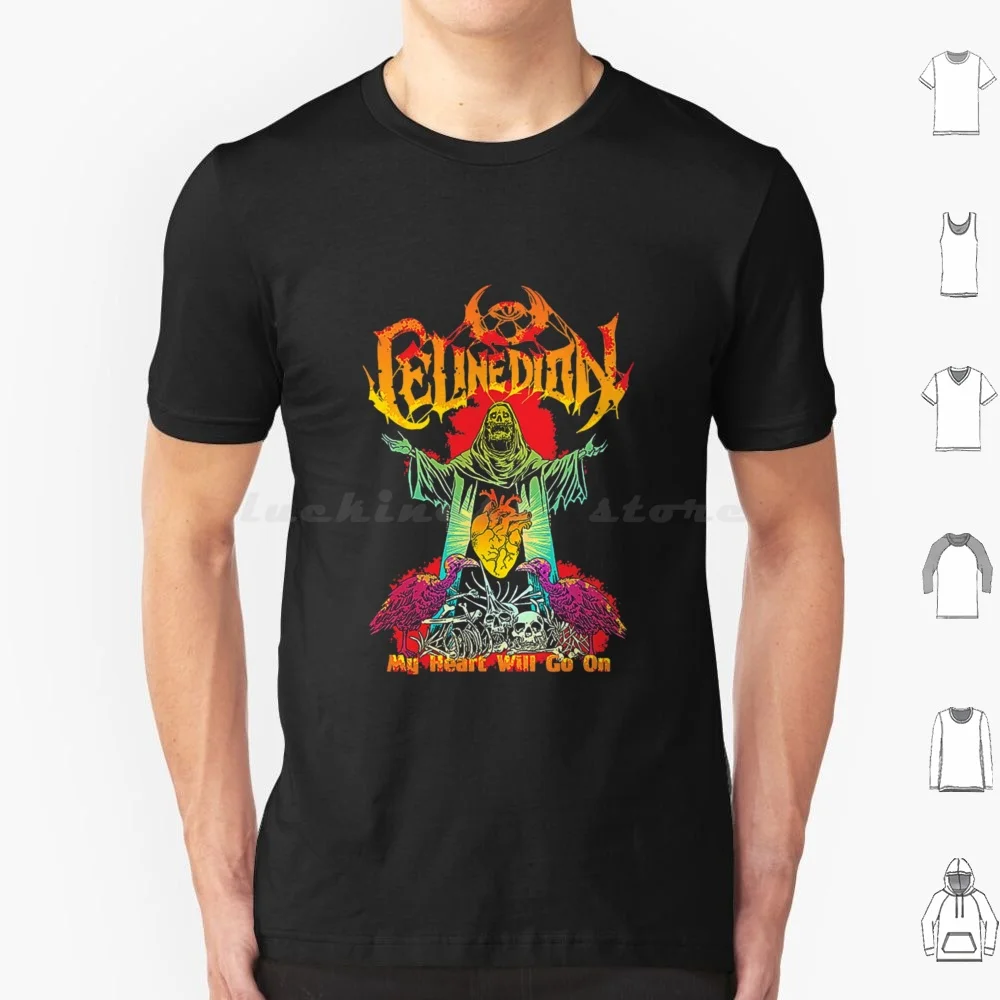 Top Merch Dion Métal T Shirt 6xl Cotton Cool Tee Dion Dion My Heart Will Go On Dion Metal My Heart Will Go On Metal Singer Dion