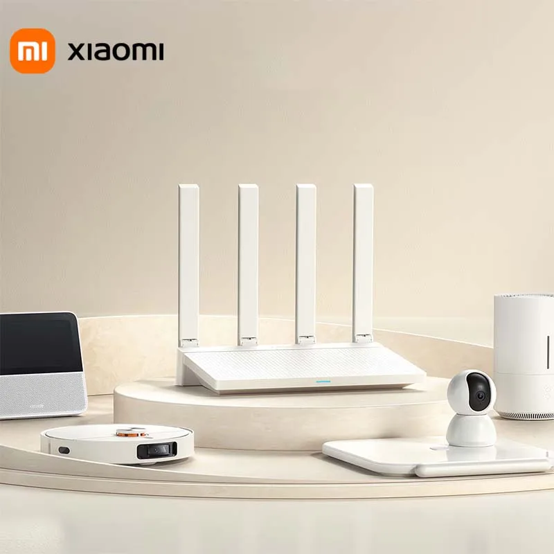 

Xiaomi Router AX3000t Wifi 6 Mesh Dual-Band Technology 2.4ghz 5ghz Iptv Gigabit Wall Penetration Repeater Signal Amplifier NFC