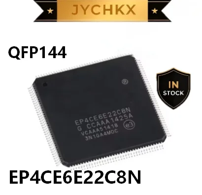 1PCS EP4CE6E22C8N QFP-144 SMD FPGA Chip Cyclone IV E 91 I/O Embedded Programmable Logic Integrated Circuit