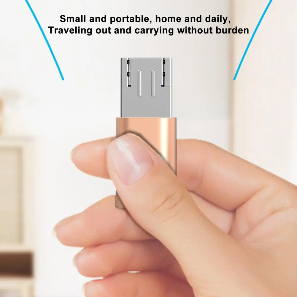 Otg Card Reader Universal 2-in-1 Sd Tf Memory Card Reader High-speed Plug-and-play Compact Size No Driver Usb-c Card Reader