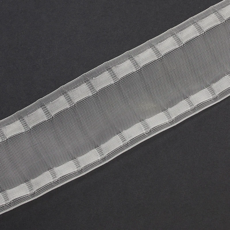 10/20M Curtain Heading Tape Pinch Pleat Tape Diy Transparent Rod Tape Nylon Home Sewing Window Hook Curtains Accessories Ribbon