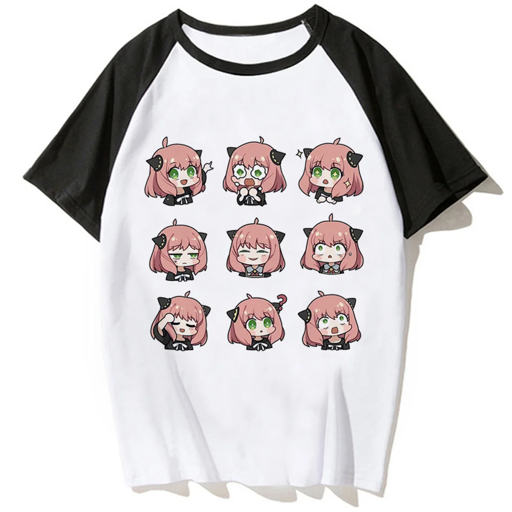 Anya t shirt women stretchy tshirt female anime Japanese streetwear clothes