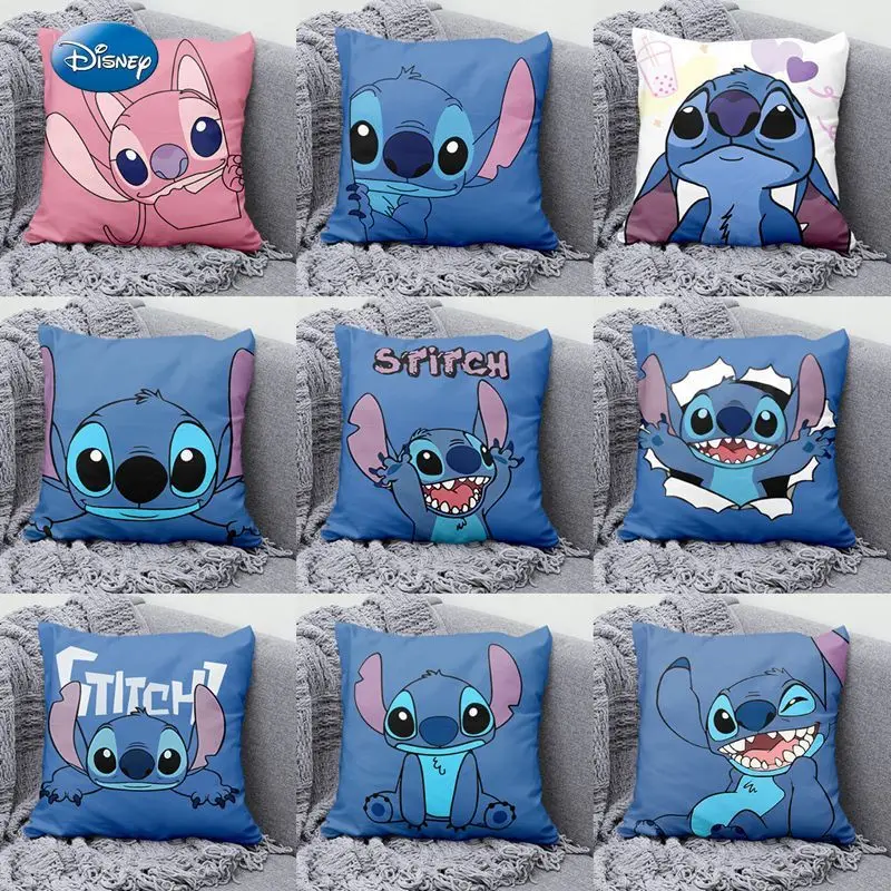 

Disney Stitch Stitch Cartoon Anime Cute Car Interior Cushion Sofa Bedroom Cushion Cushion Pillow