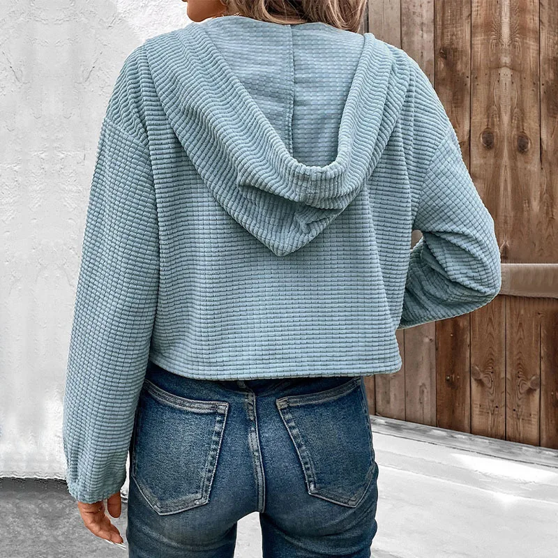 Coats Women Hooded Jackets Zipper Coat Full Sleeve Y2k Streetwear Elegant Splice Casual Short Jacket Work Autumn Winter