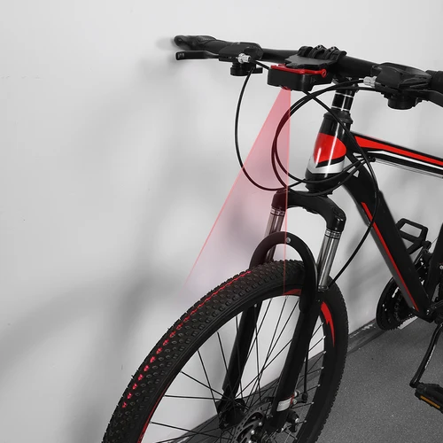 Imagen 2 del producto Calibrador de asiento de bicicleta, dispositivo de calibración de sillín de manillar de bicicleta con carga USB, accesorios multifuncionales para mantenimiento de bicicletas