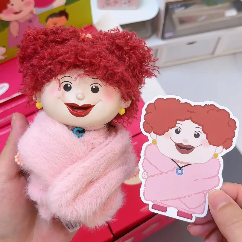 

Sopfun Big EarTutu What Is Happiness Series Blind Box Surprise Bag Pendant Mystery Anime Figures Doll Kawaii Home Ornament Gift