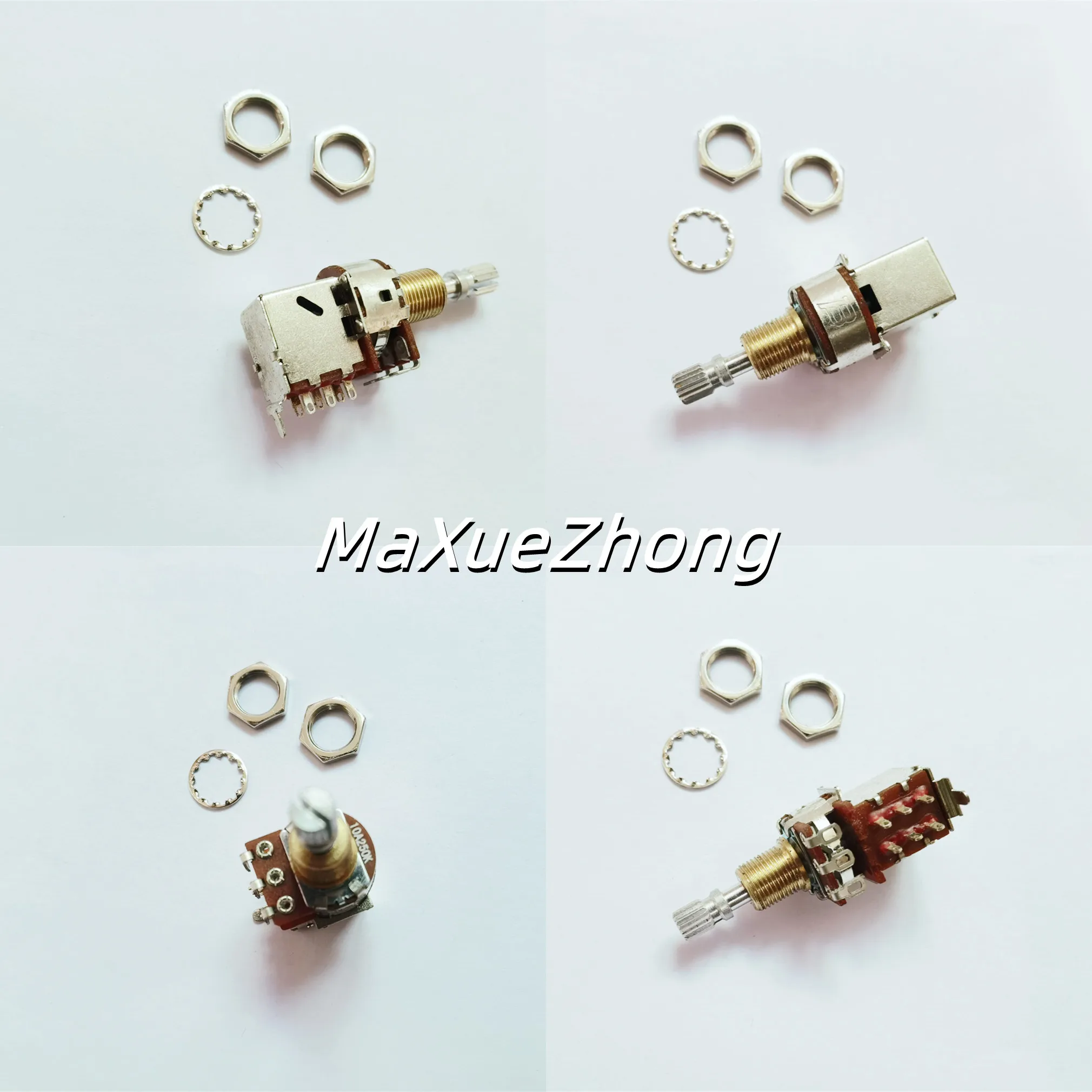 

Original New 100% guitar potentiometer 148 Type single with pull switch potentiometer 10A250K handle length 19MM