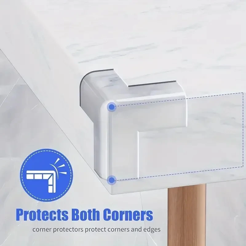 Furniture Table Corner Protector T-Shape Children's Anti-collision Table Corner Protector Baby Safety Table Corner Protector