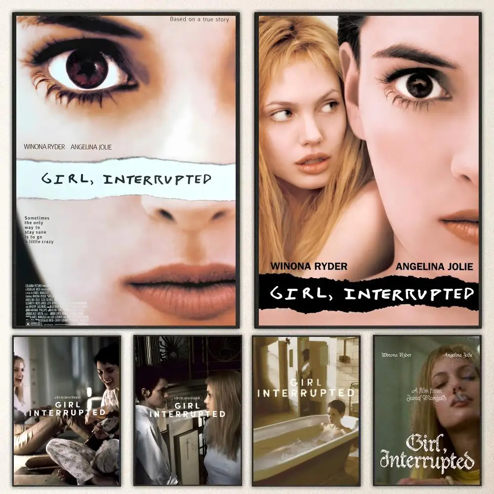 Movie Girl Interrupted Poster High-definition  poster stickers, suitable for bedroom, living room, home decoration