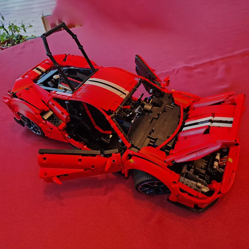 3452 قطعة MOC القواد بلدي بيستا Ferrariesd النموذج الفني اللبنات لتقوم بها بنفسك التعليم الإبداعي هدية الكريسماس لعبة الطوب عيد ميلاد #2