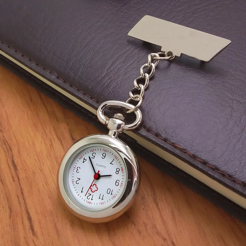 

Nurse Pocket Medical Stainless Steel Waterproof Fob Watch For Doctors Nurses Women Gift Watch Brooch