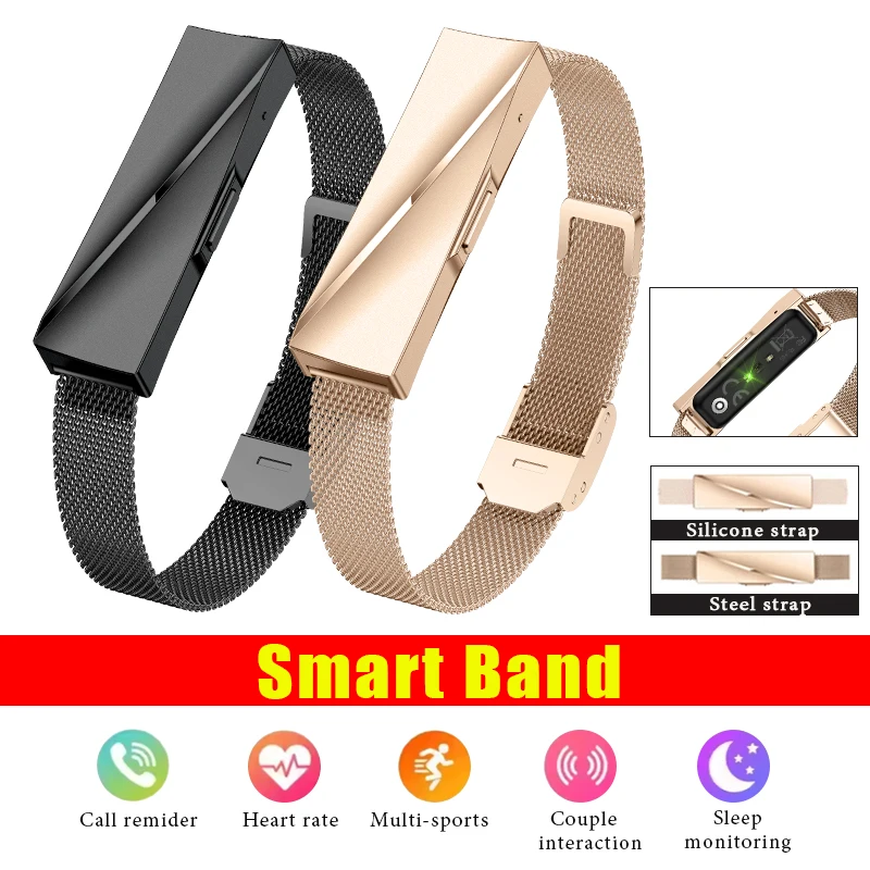 

Women Smart Band Sports Fitness Tracker Call Reminder Waterproof Heart Rate Blood Oxygen Sleep Monitor Men Smartwatch Watch