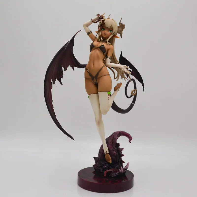 29cm Original Animester Little Devil MoeMoeKo Sexy Anime Girl Figure Hentai Little Demon Lilith Action Figure Adult Model Toys